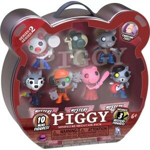 Roblox PIGGY Series 2 Mini Figure Mega Case 10-Pack Carry Case - SEALED, NEW